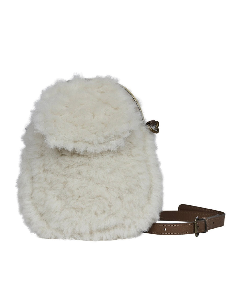 Mini Schultertasche Bella weiß