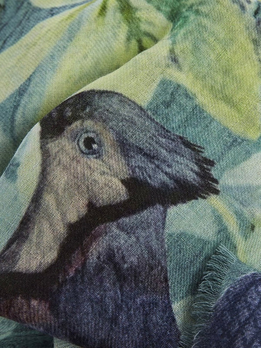 Wollschal Eden turquoise mix