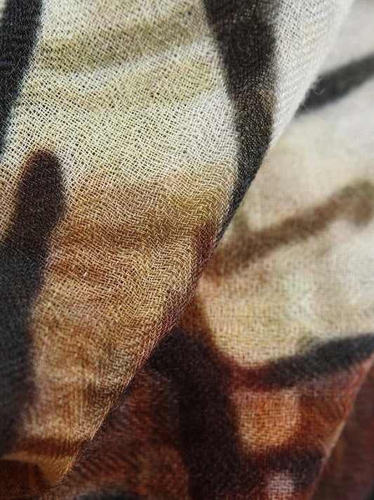 Wollschal Stella brown mix