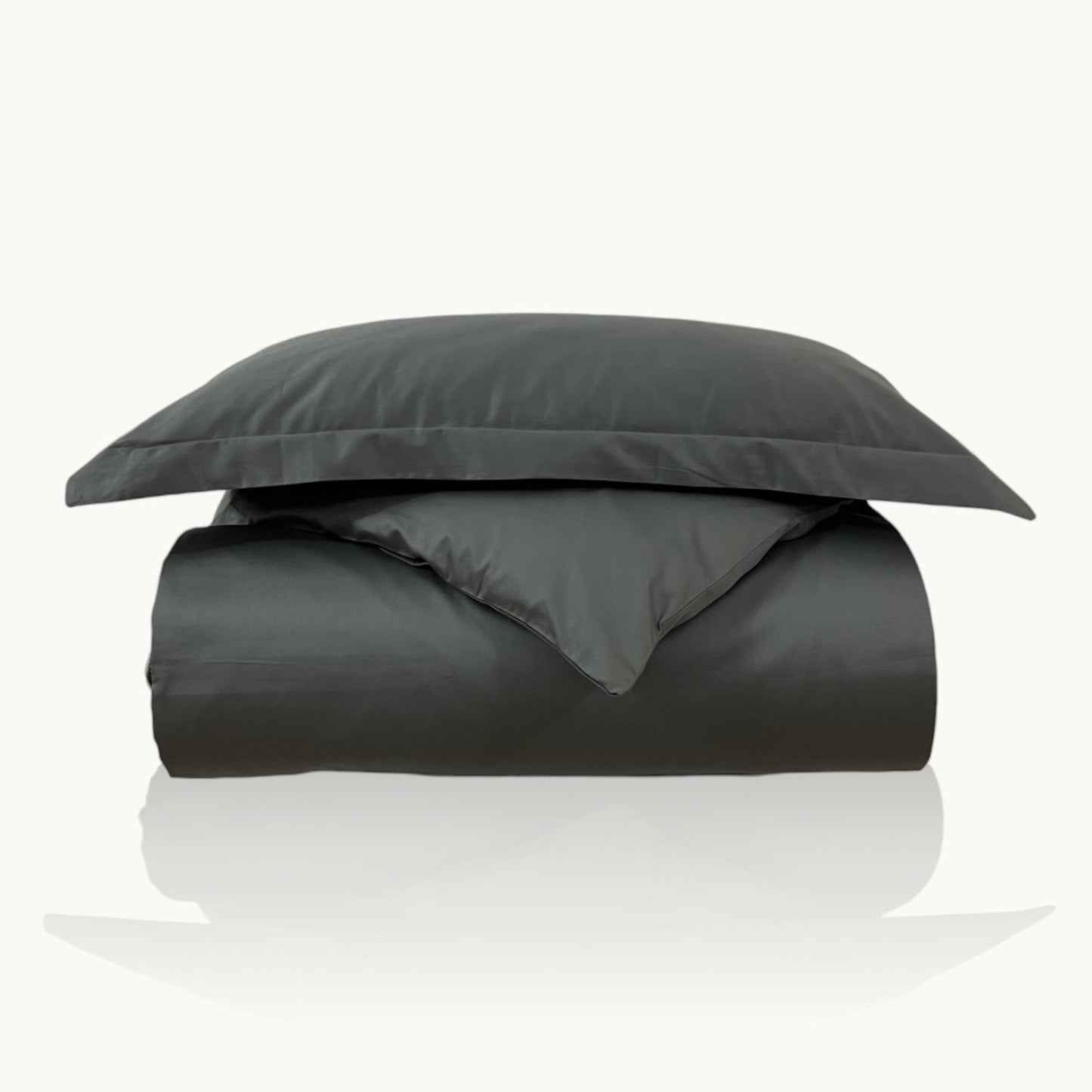 Charm bómullar satín rúmföt