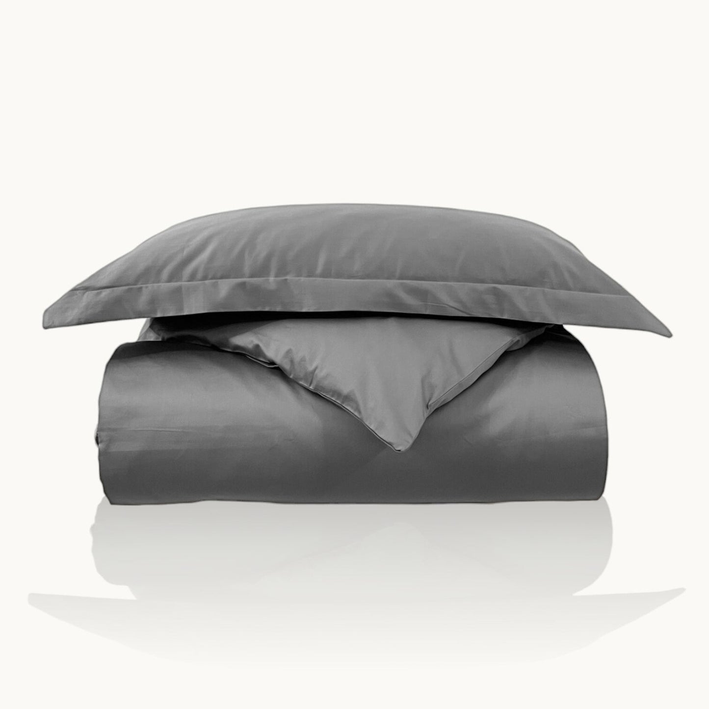 Charm bómullar satín rúmföt