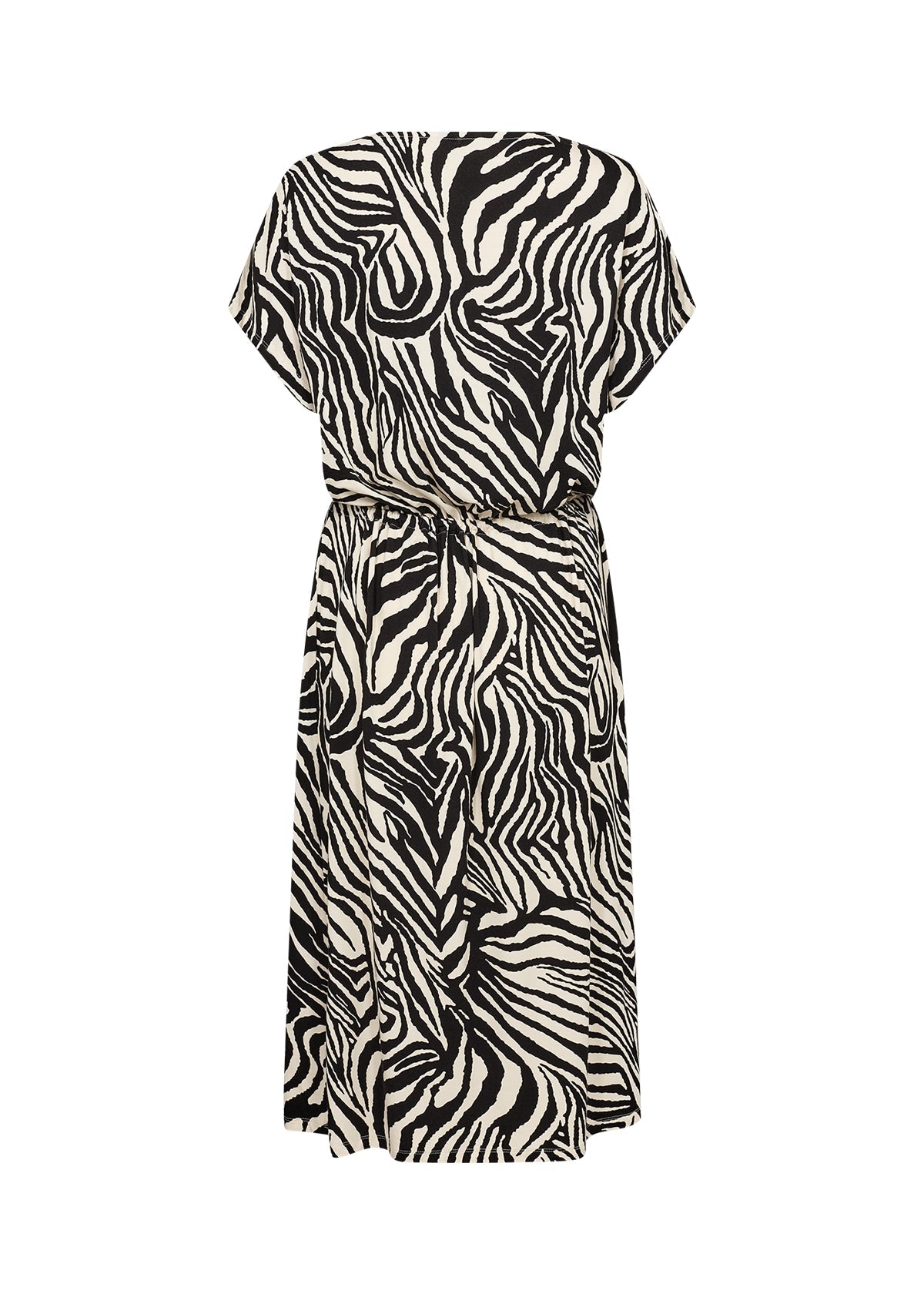 Kleid SC-Marica AOP 290 schwarz/creme