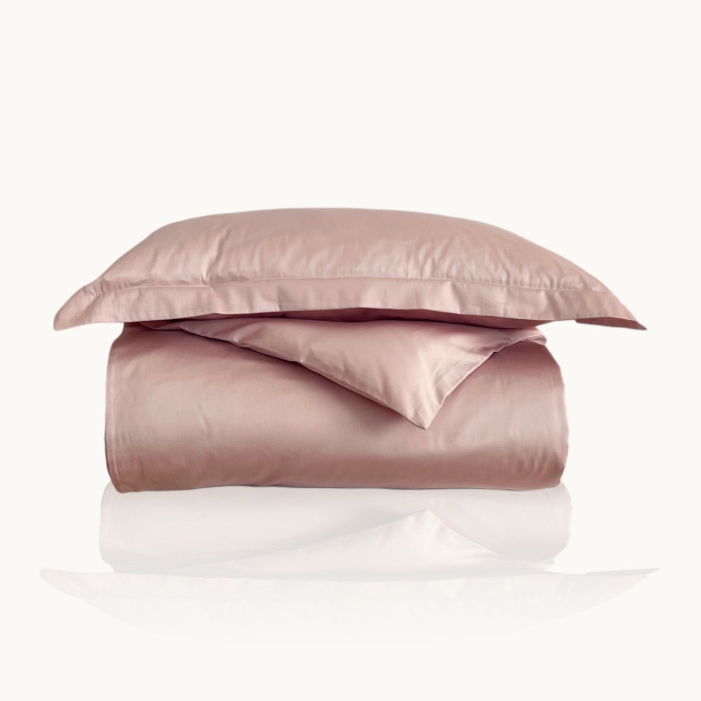 Charm bómullar satín rúmföt