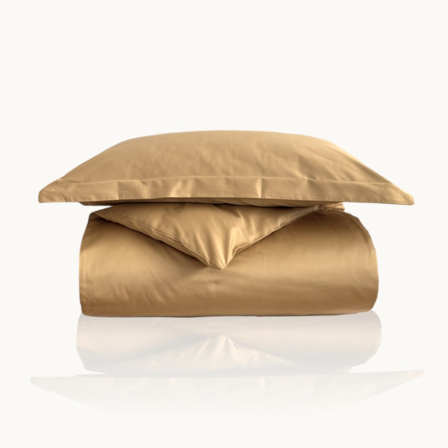 Charm bómullar satín rúmföt