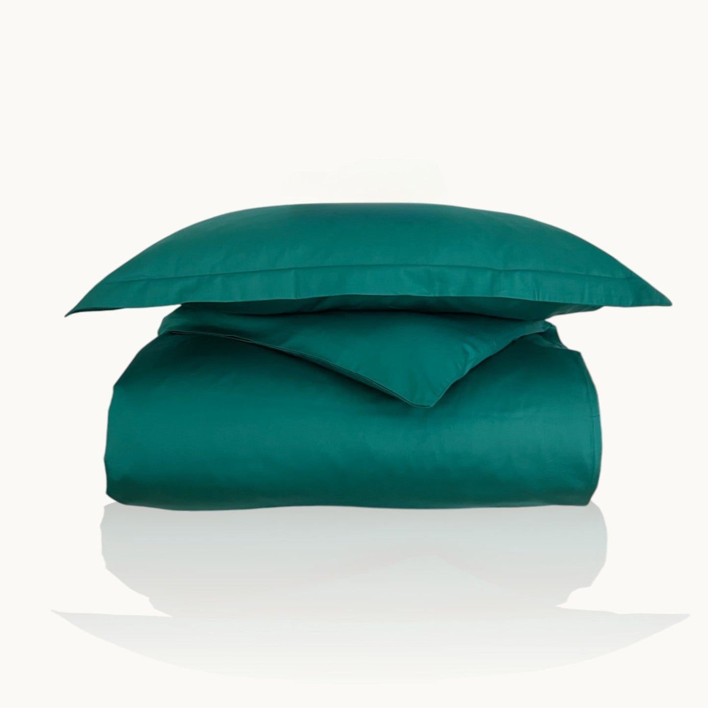 Charm bómullar satín rúmföt