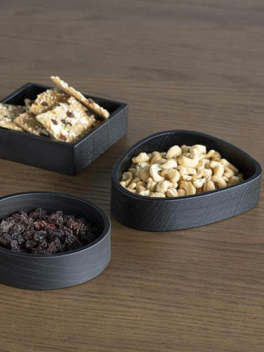 Holzbox für Untersetzer CURVE, in 2 Ausführungen