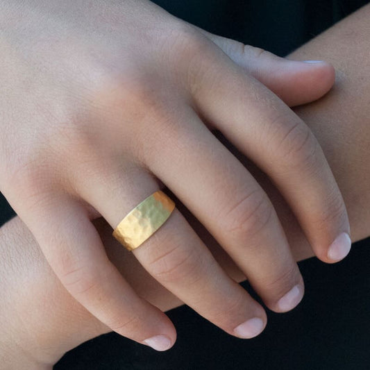 Ring Moon open in gold oder silber