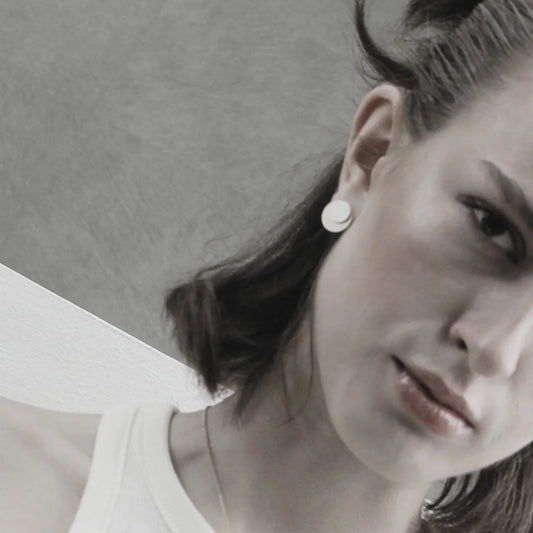 Ohrstecker Theia 2 Tone Post, in 2 Farben