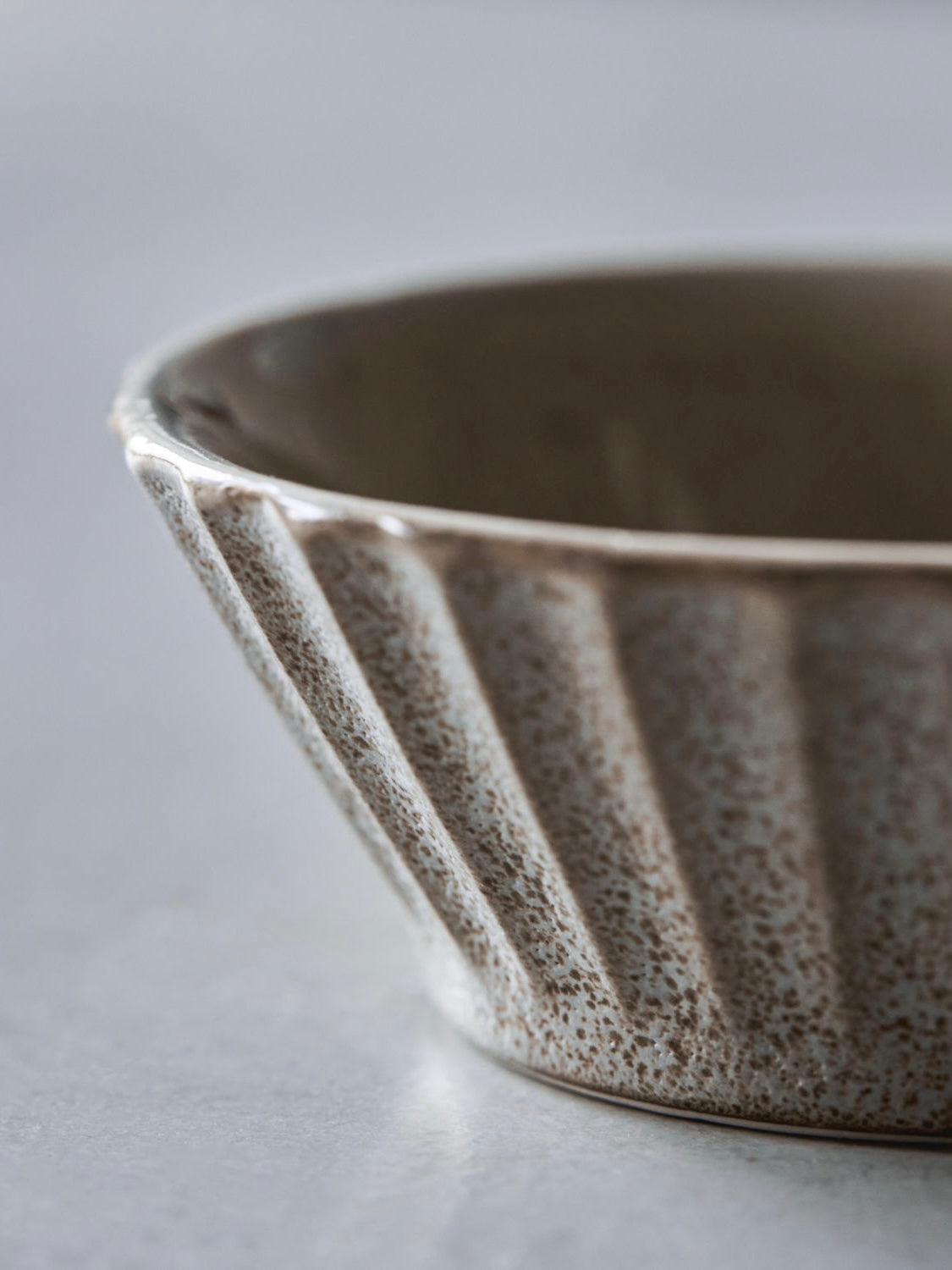 Müslischale HDpleat graubraun 15cm