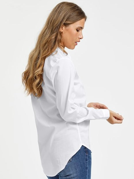 Hemdbluse Scarlet KA weiß