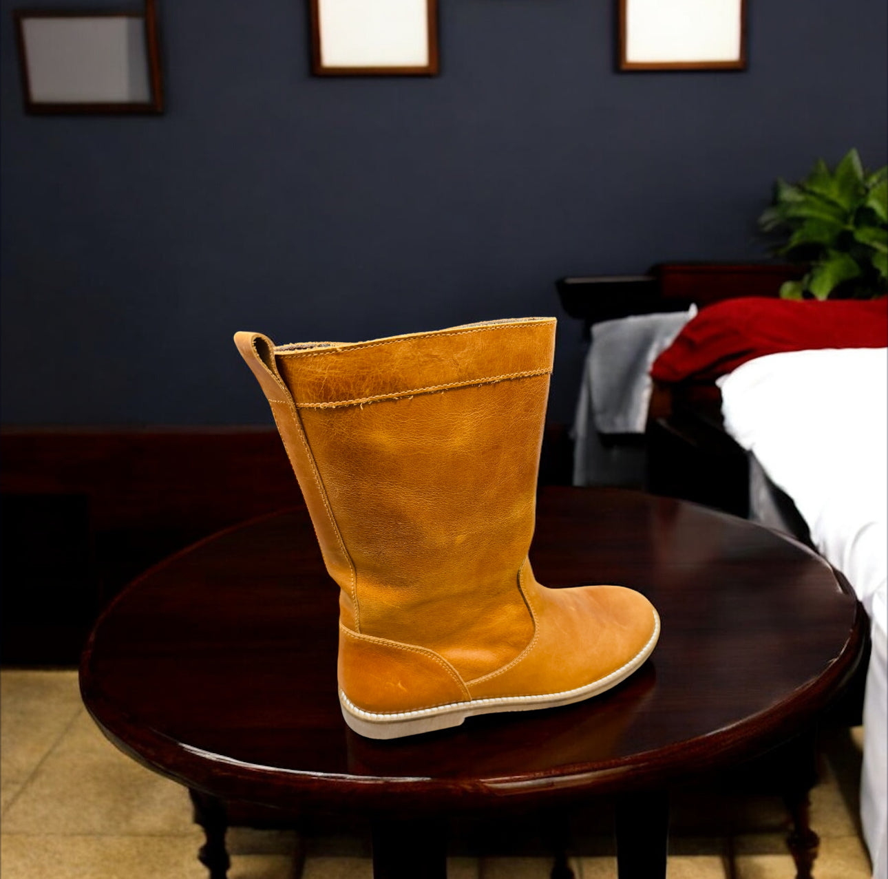 Lamino Leather Unisex Boots in Light Brown Manufacturer number: LAM5250/224/2 ( Last pieces )