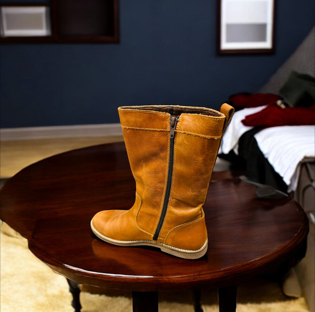 Lamino Leather Unisex Boots in Light Brown Manufacturer number: LAM5250/224/2 ( Last pieces )