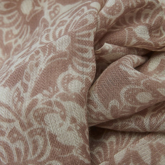 Wollschal Tyra staubrosé