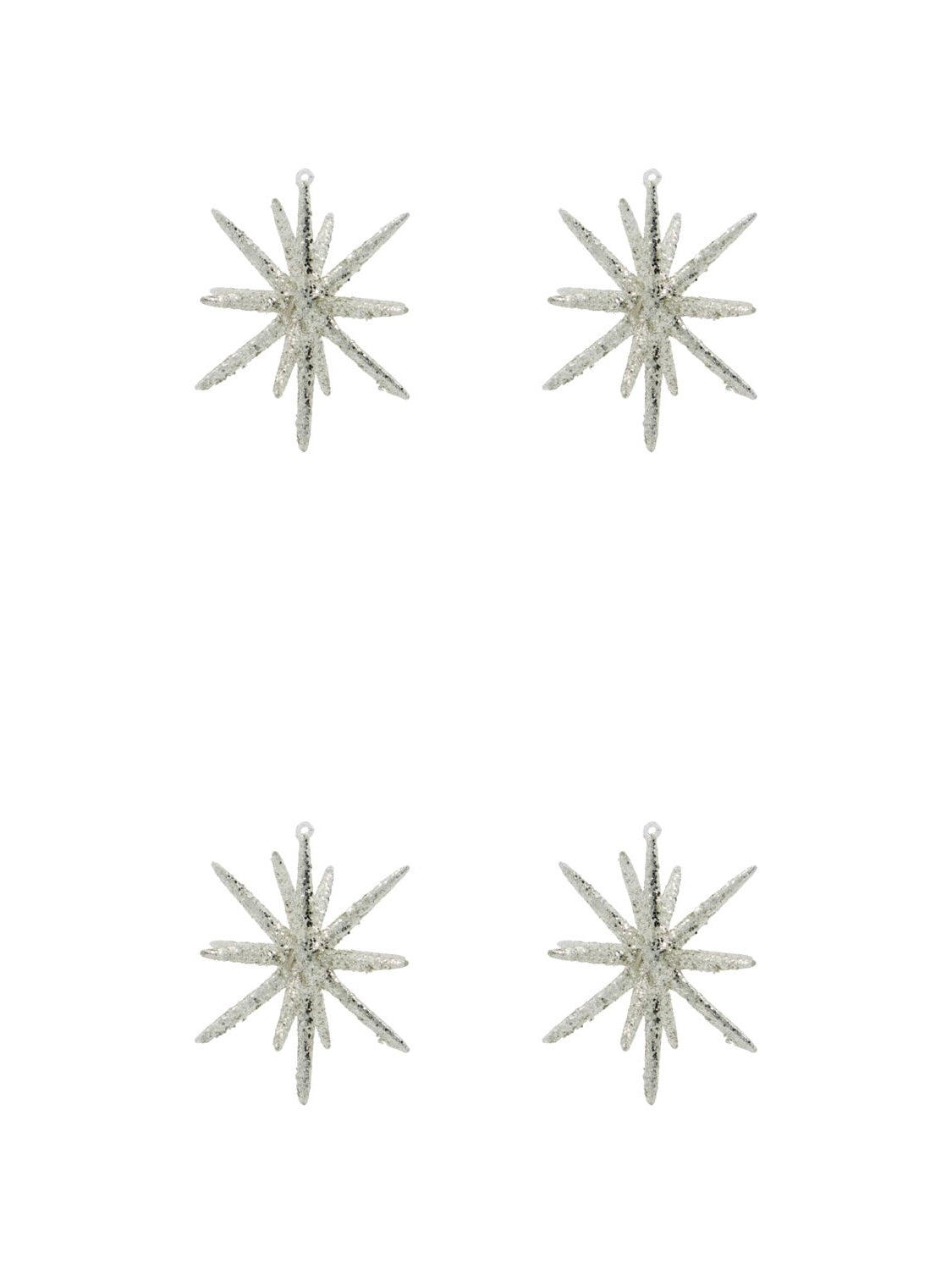 Poinsettia HDSpike silver, in 2 sizes