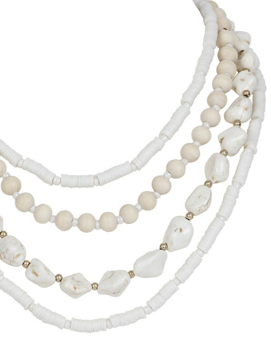 Halskette kurz Celia ivory