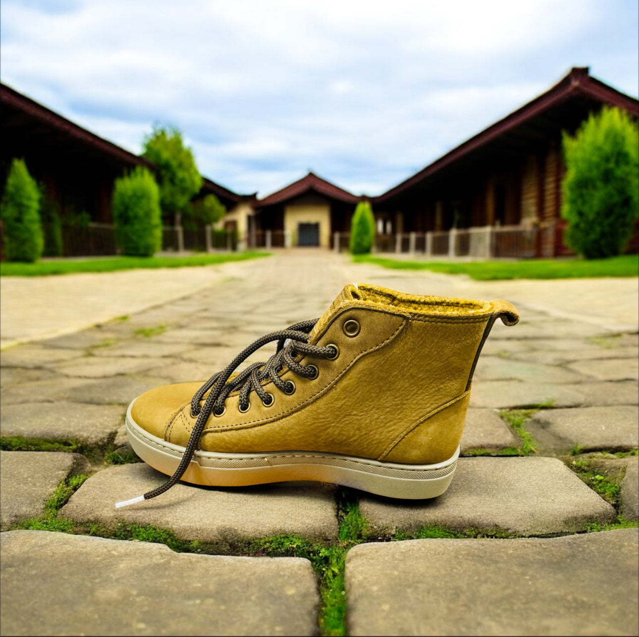 Natural World kvenstígvél í gulllituðum lit Framleiðandanúmer: 6180833 (Síðustu stykkin)