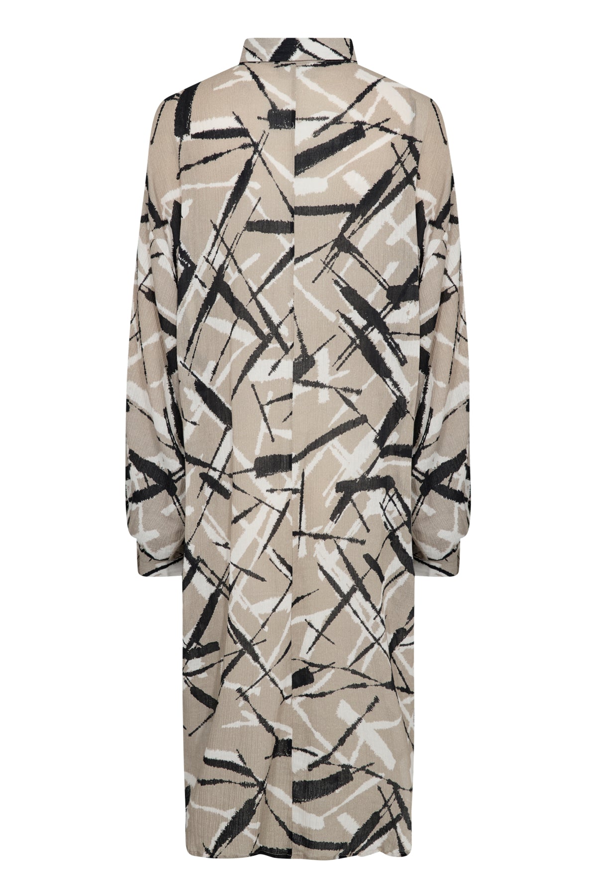 Hemdblusenkleid KAmanilla feather gray/black