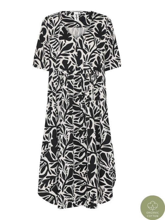 Kleid Kia TT schwarz/weiß