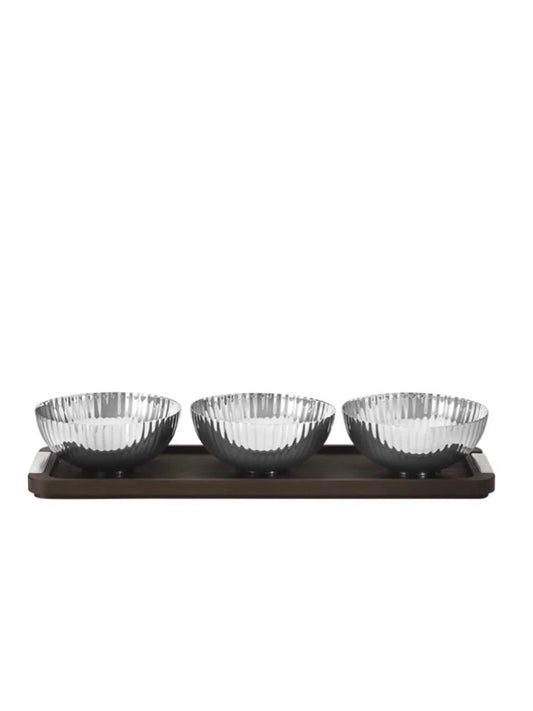Tablett mit 3 Schalen Bernadotte