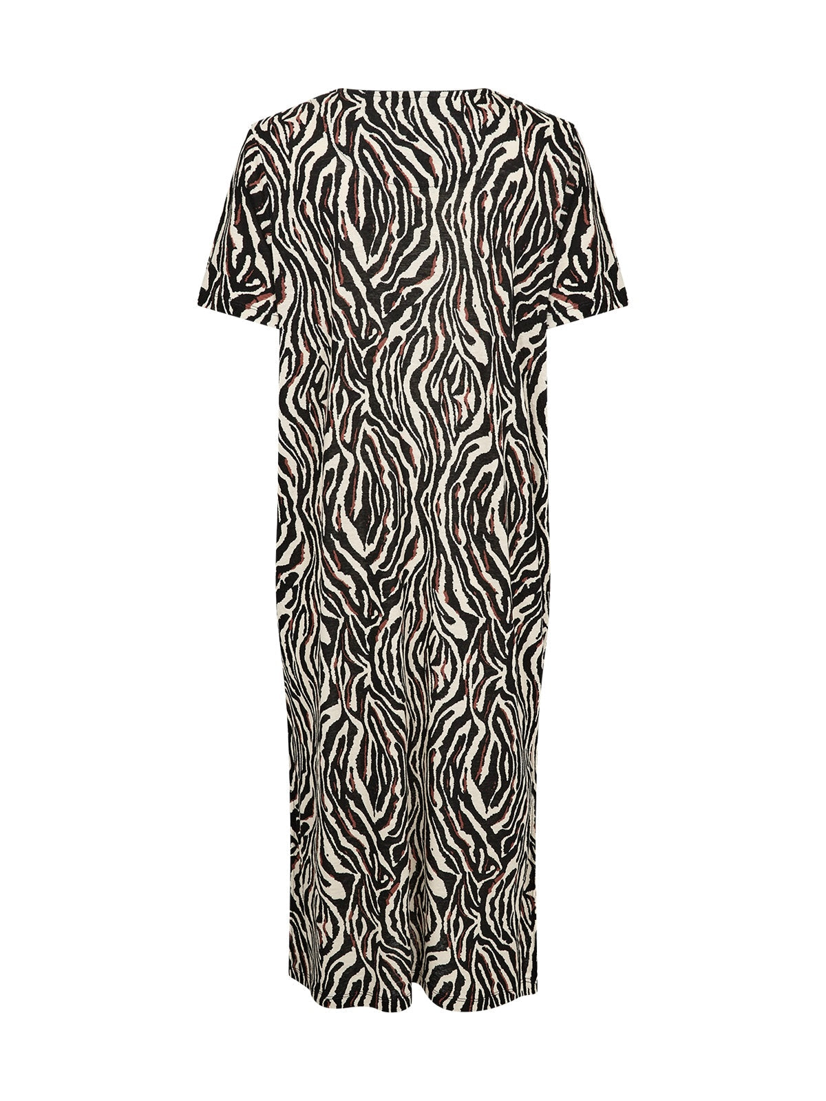 Jerseykleid SC-Lenise 6 schwarz/sand gemustert