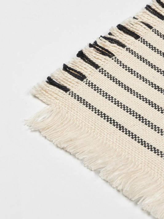 Tischläufer Elouise black/offwhite