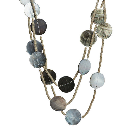 Halskette Daniella grau