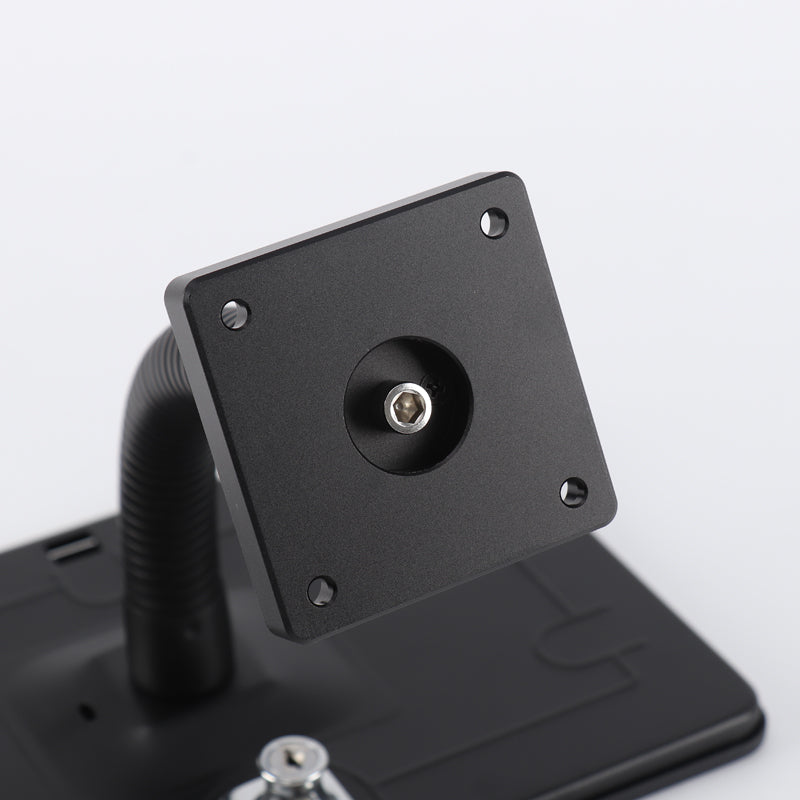 SYSTEM-S læsanlegur borðstandur fyrir iPad 7 8 9 10,2" (2019 2020 2021) A2270 A2428 A2429 A2430 A2197 A2200 A2198 A2199 A2602 A2604 A2603 A2605
