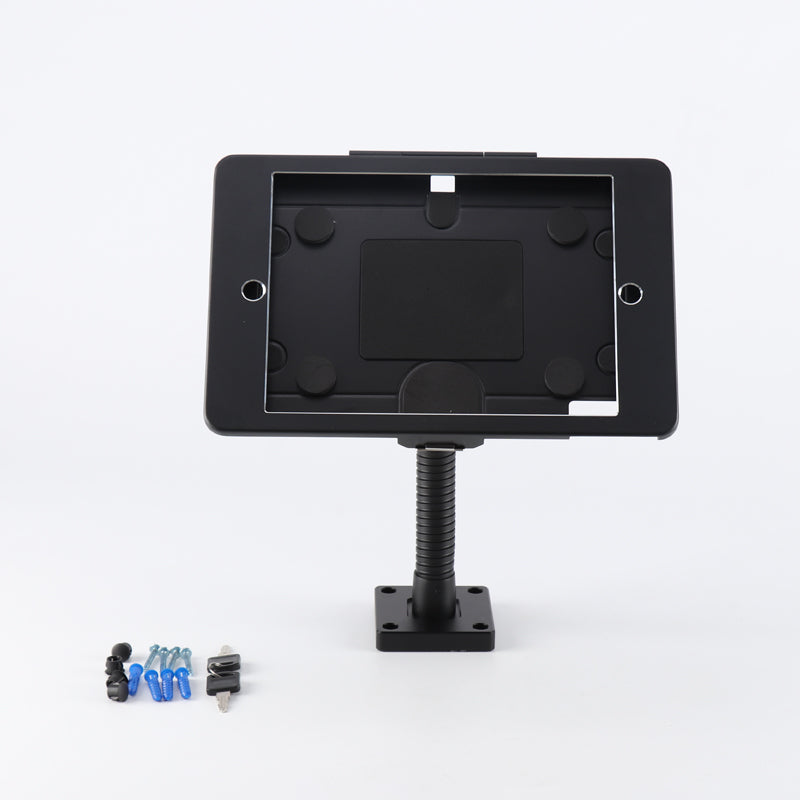 SYSTEM-S læsanlegur borðstandur fyrir iPad 7 8 9 10,2" (2019 2020 2021) A2270 A2428 A2429 A2430 A2197 A2200 A2198 A2199 A2602 A2604 A2603 A2605
