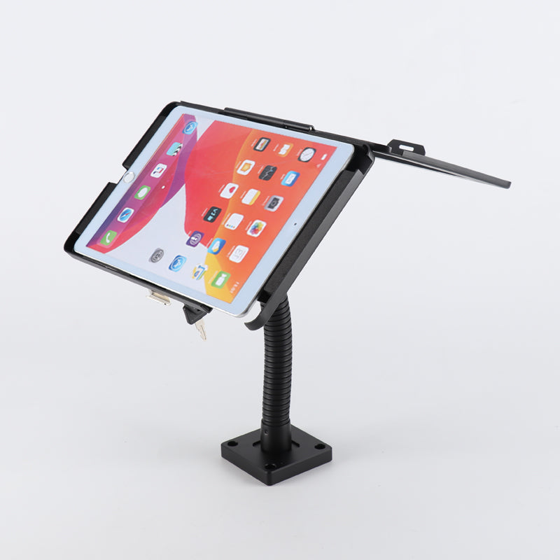 SYSTEM-S læsanlegur borðstandur fyrir iPad 7 8 9 10,2" (2019 2020 2021) A2270 A2428 A2429 A2430 A2197 A2200 A2198 A2199 A2602 A2604 A2603 A2605