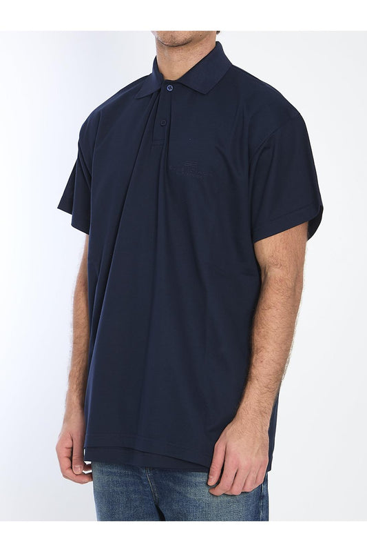 Intertwined polo shirt
