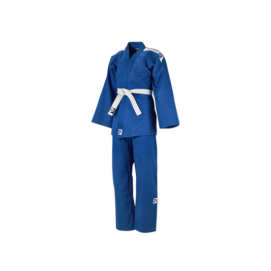 Green Hill Judoanzug Semi Competiton mit Streifen 650 g/m²
