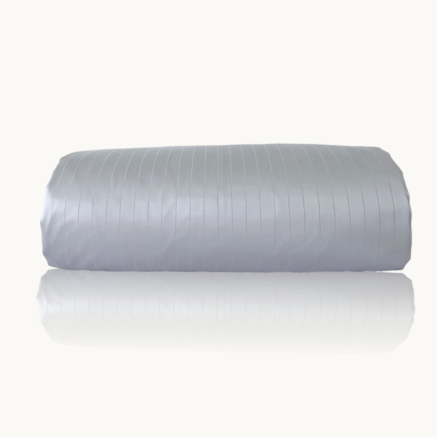 Sængurver úr bómullarjacquard með pinstripes-mynstri