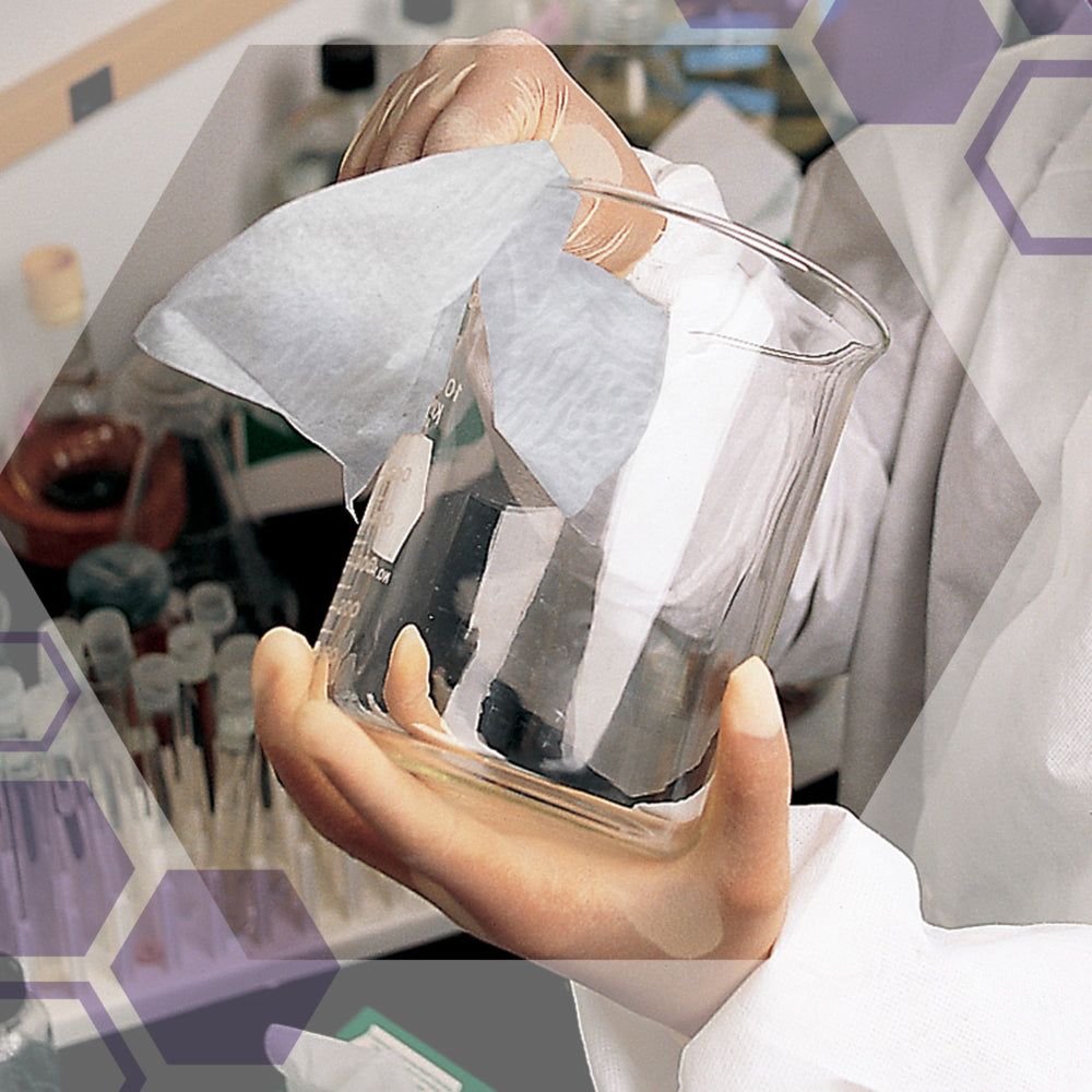 Auslaufartikel: Kimtech® Pure Wischtücher - Viertelgefaltet / Weiß - 12 Packs x 35 Sheets | Karton (12 Päckchen)