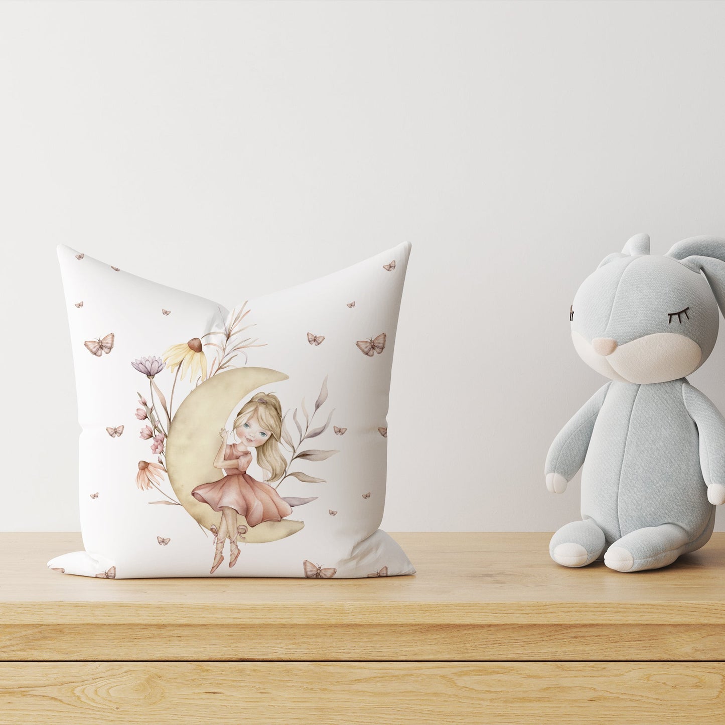 "Sweet Ballerina" Premium Kinder Dekokissen