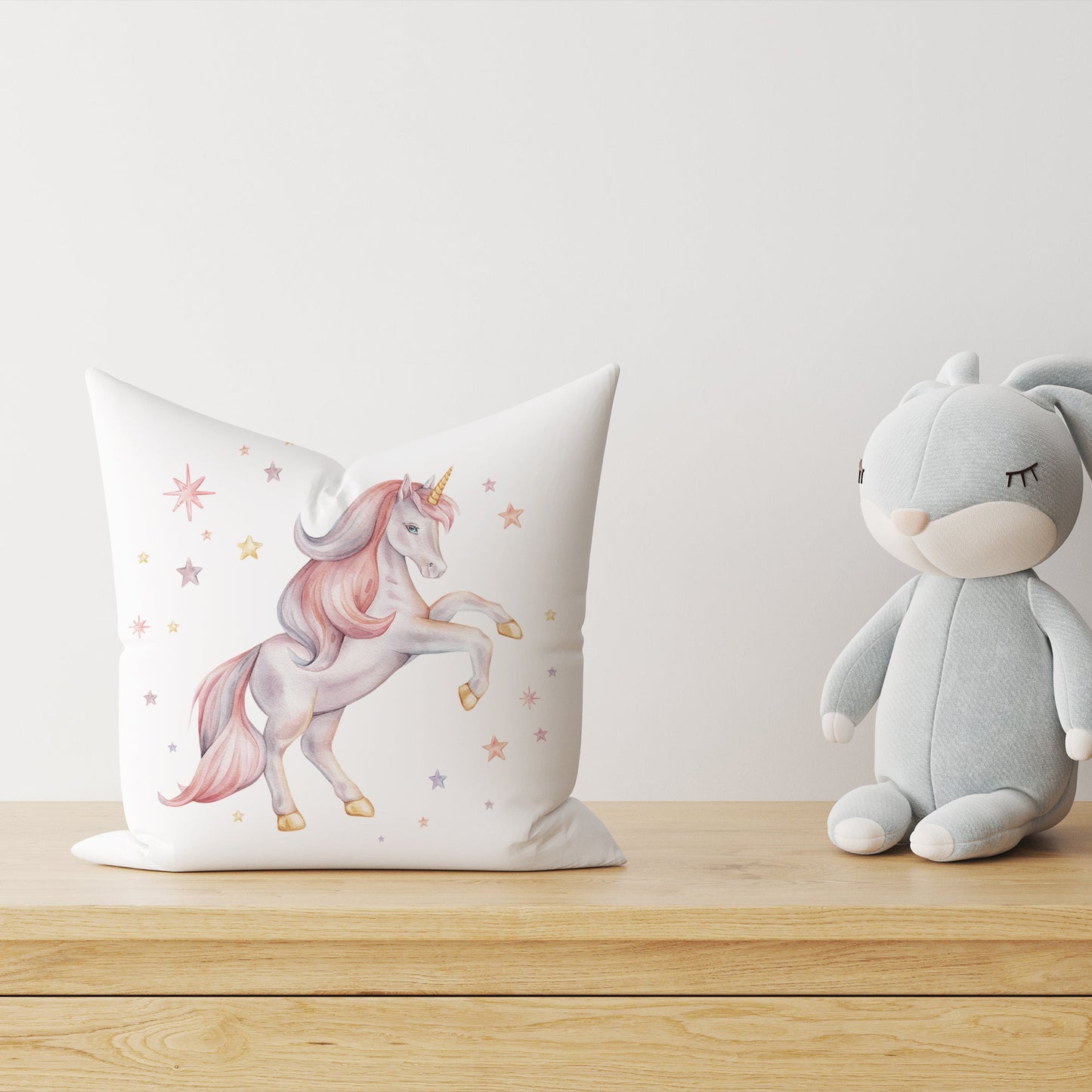 "Starry Unicorn" Premium Decorative Pillow