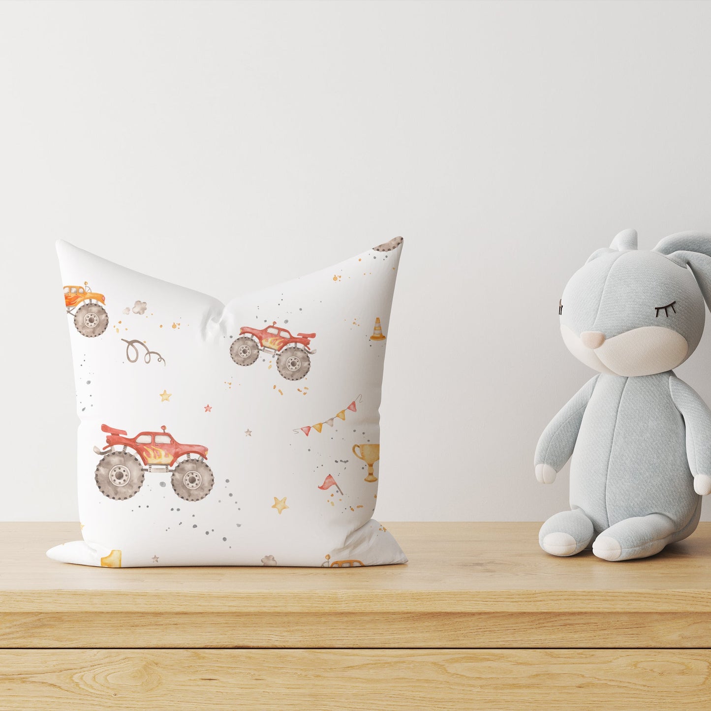 “Monster Trucks” Premium Decorative Pillow