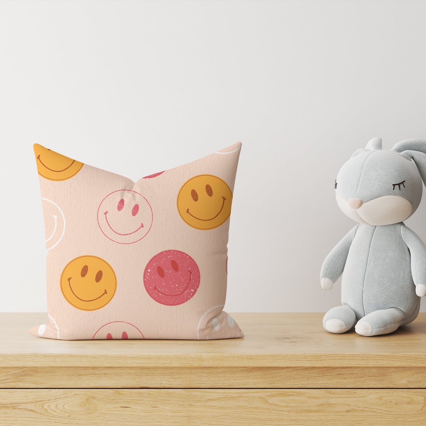 "Smileys" Premium Decorative Pillow
