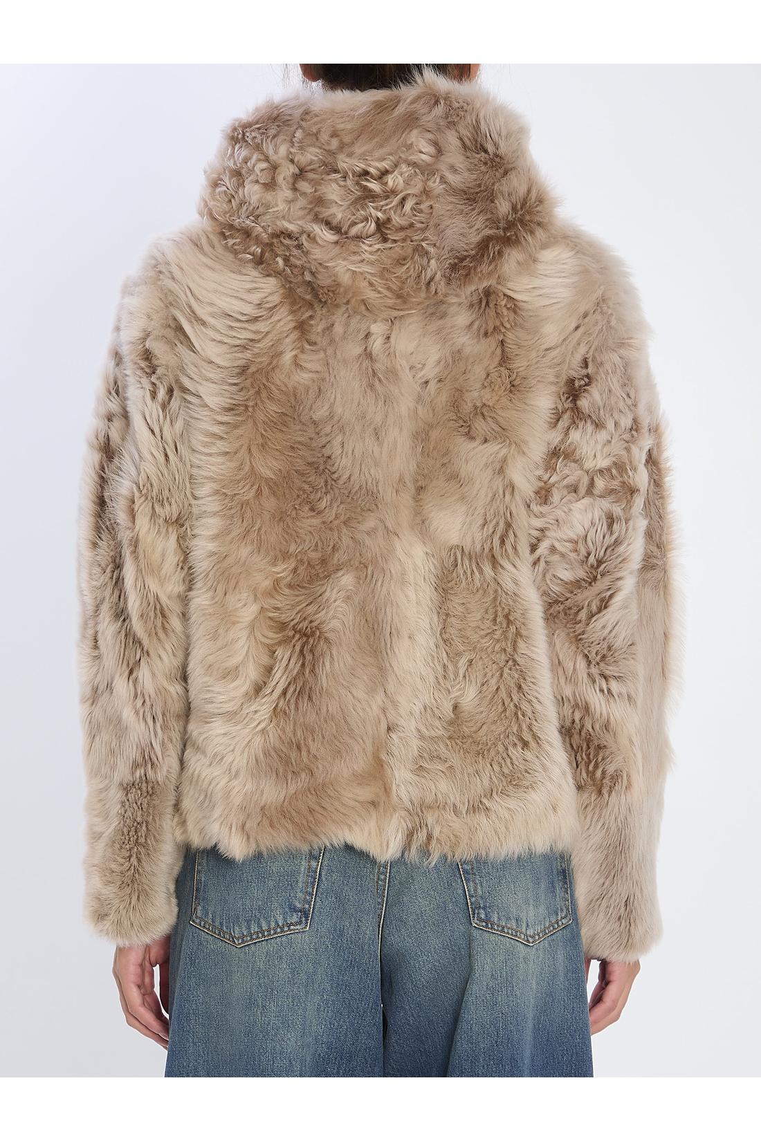 Lamb fur jacket
