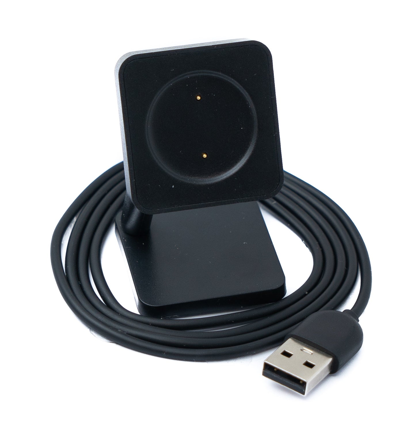 SYSTEM-S USB 2.0 snúra 100 cm hleðslustöð fyrir Xiaomi Amazfit GTR 2 GTS 2 Pop og Zepp E