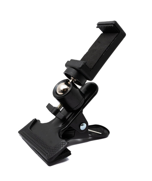 SYSTEM-S Extra strong rubberized holder clamp for smartphones 5.5 to 7.5 cm