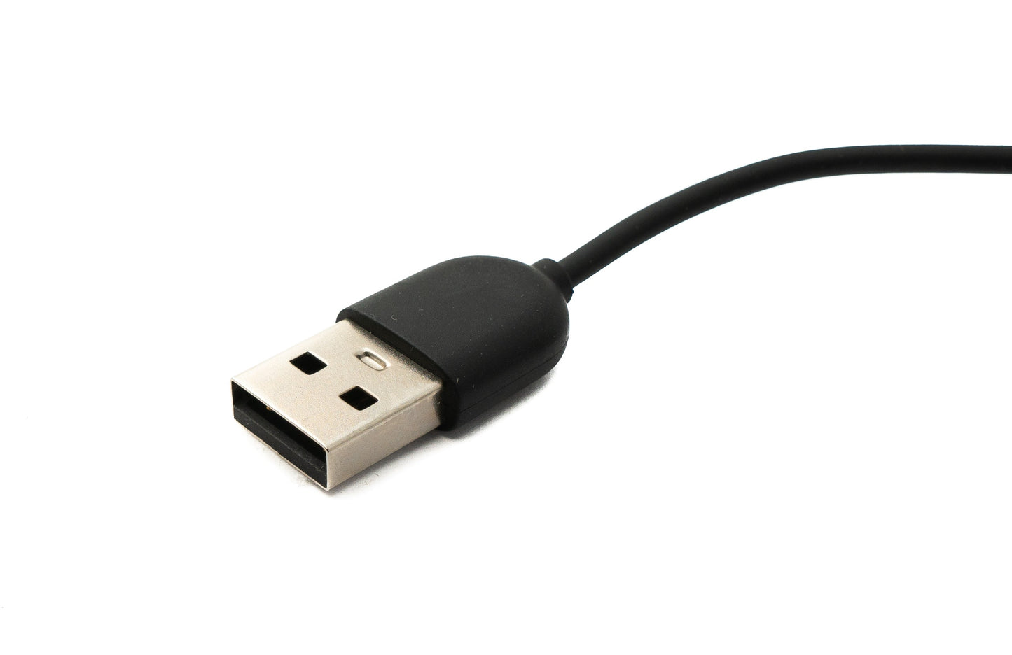 SYSTEM-S USB 2.0 snúra, 100 cm, hleðslustöð fyrir Amazfit Cheetah Pro snjallúr, svört