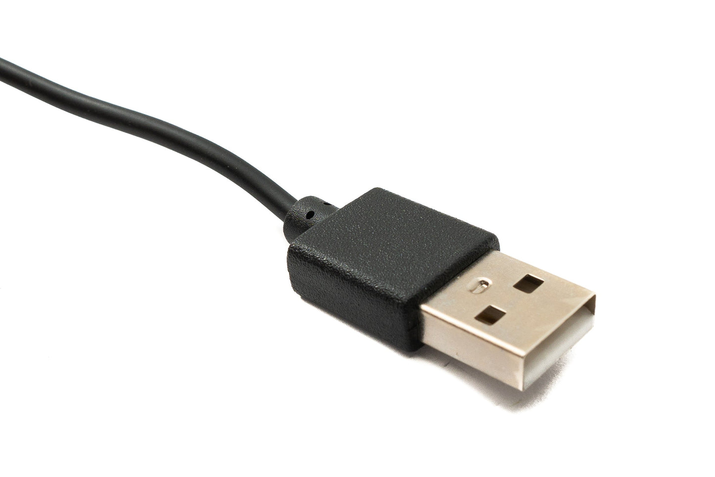 SYSTEM-S USB 2.0 Kabel 60 cm Ladekabel für Kospet Tank T2 Smartwatch in Schwarz