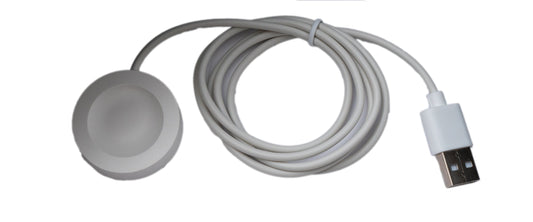 SYSTEM-S USB 2.0 þráðlaus snúra 100 cm hleðslustöð fyrir Huawei Watch GT 4 3 2 Pro þráðlaust