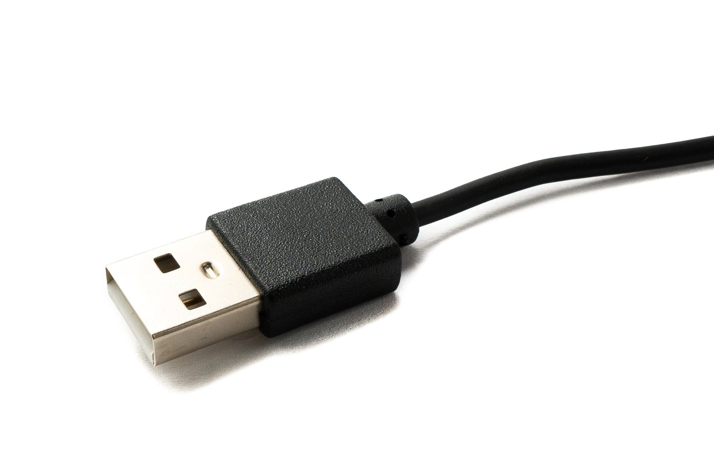 SYSTEM-S USB 2.0 snúra, 100 cm hleðslusnúra fyrir Zeblaze Stratos 3 snjallúr, svört