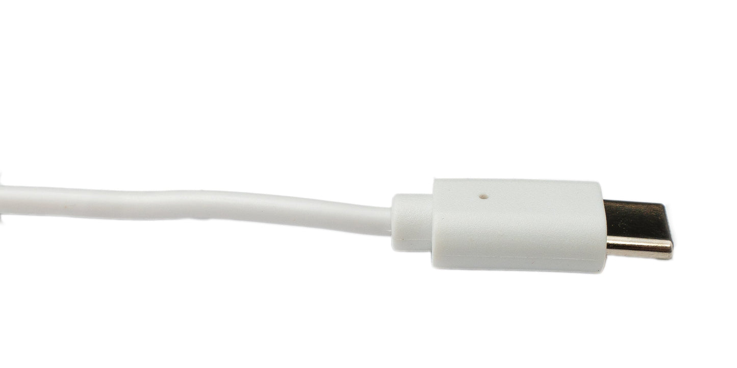 SYSTEM-S USB 3.1 snúra 100 cm hleðslustöð fyrir Google Pixel Watch 2 snjallúr, lausanleg