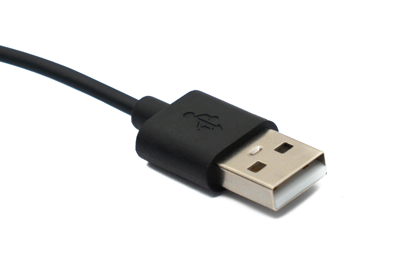 USB 2.0 Kabel 100 cm für Oppo Watch X Smartwatch in Schwarz