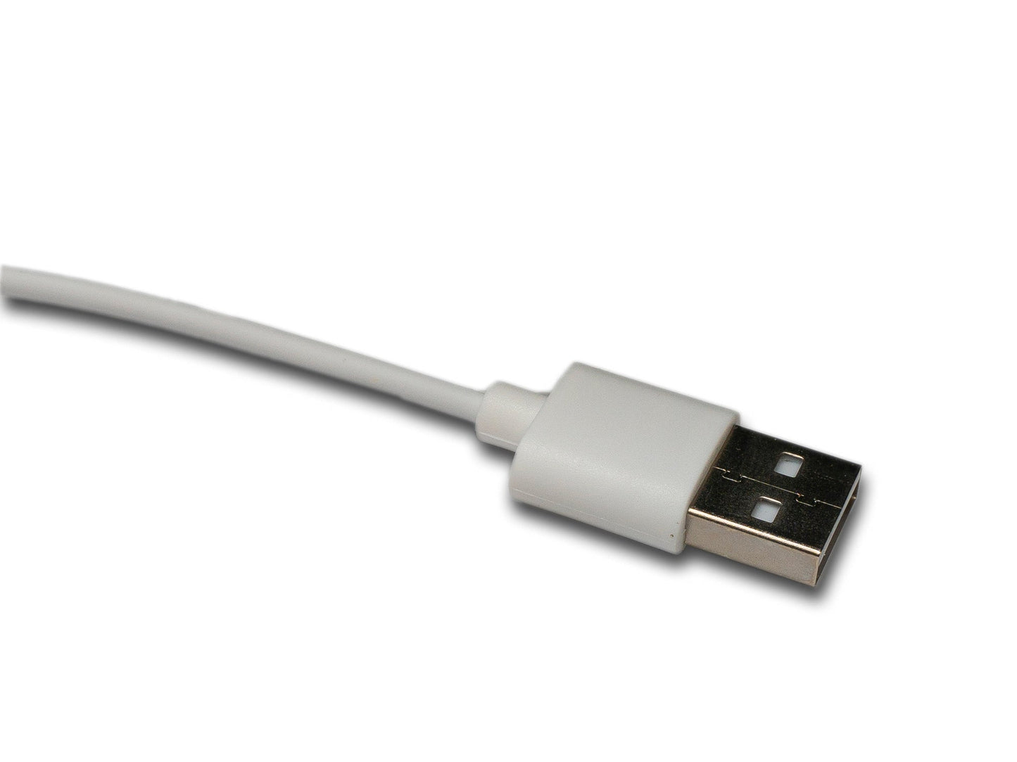 SYSTEM-S USB 2.0 snúra 100 cm hleðslustöð fyrir XiaoMi Watch S3 snjallúr í hvítu