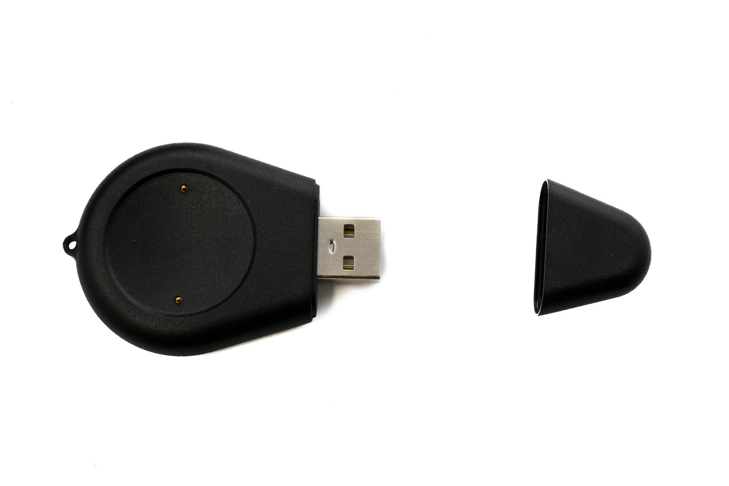 SYSTEM-S USB 2.0 millistykki fyrir hleðslustöð fyrir Honor Watch GS4 snjallúrssnúru í svörtu