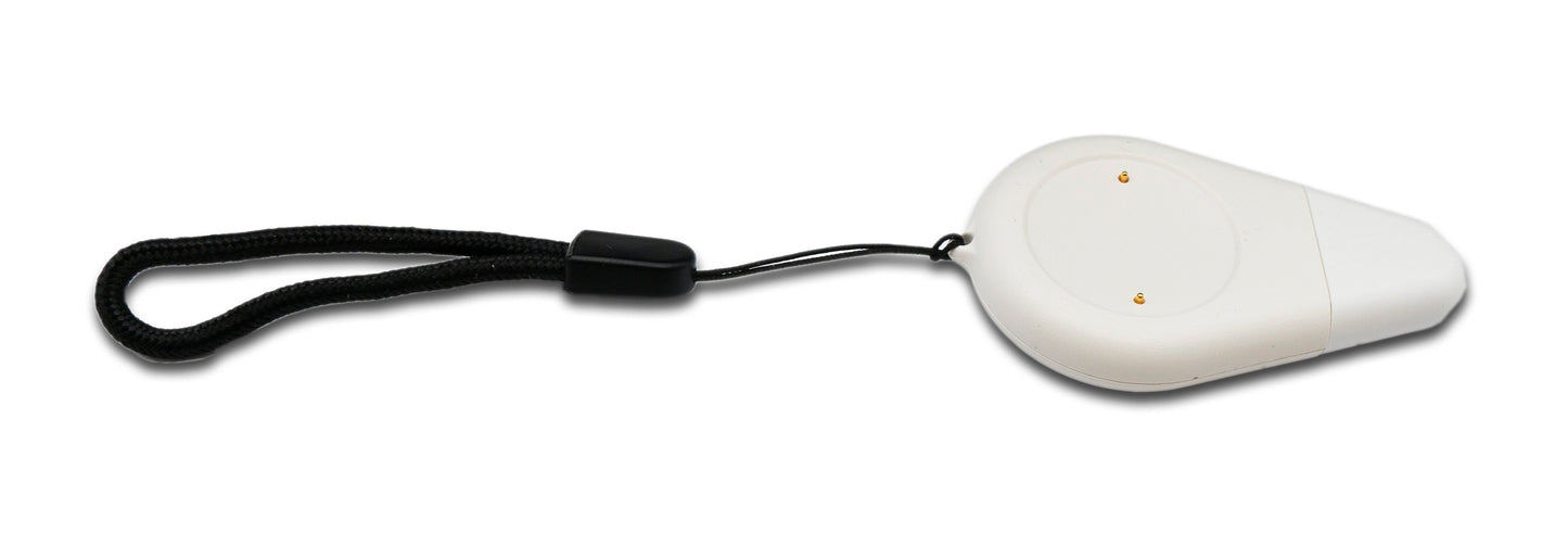 SYSTEM-S USB 2.0 millistykki fyrir hleðslustöð fyrir Honor Watch GS4 snjallúrssnúru í hvítu