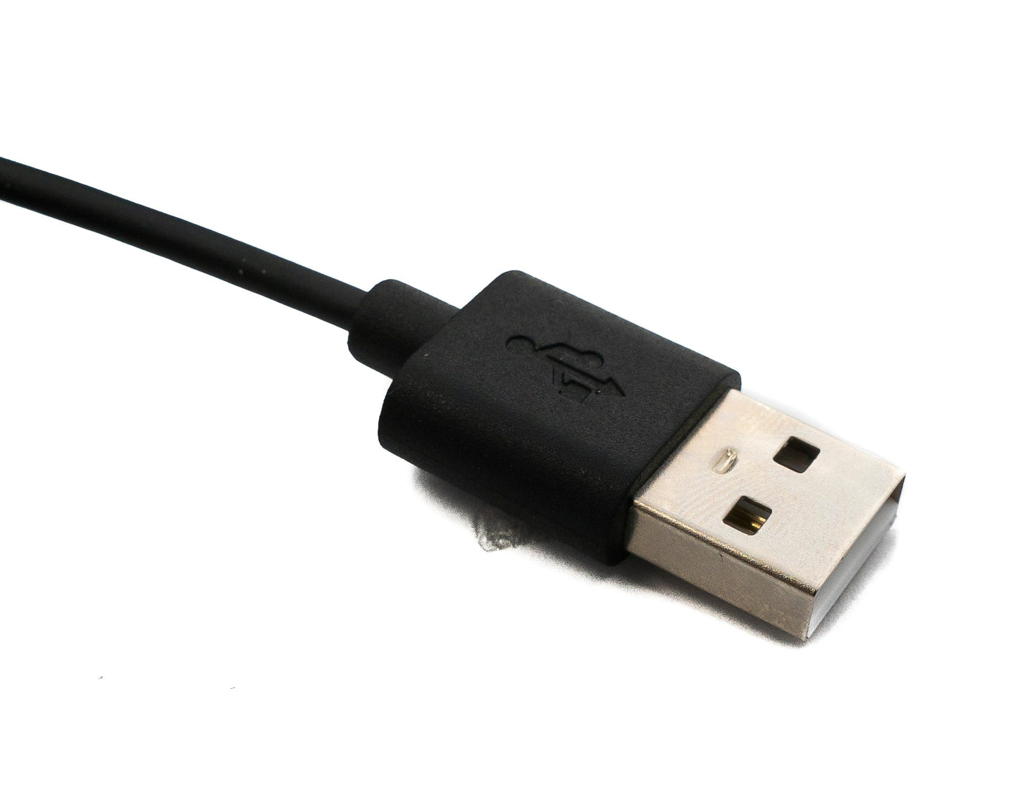 USB 2.0 Kabel 100 cm Ladekabel für OnePlus Watch 2 Smartwatch in Schwarz